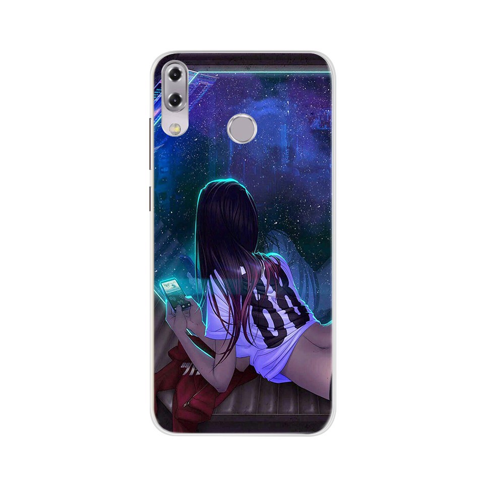 Asus Zenfone 5z ZS620KL Zenfone 5 ZE620KL Casing Printed Case Soft Slicone TPU Cover Phone Case-262