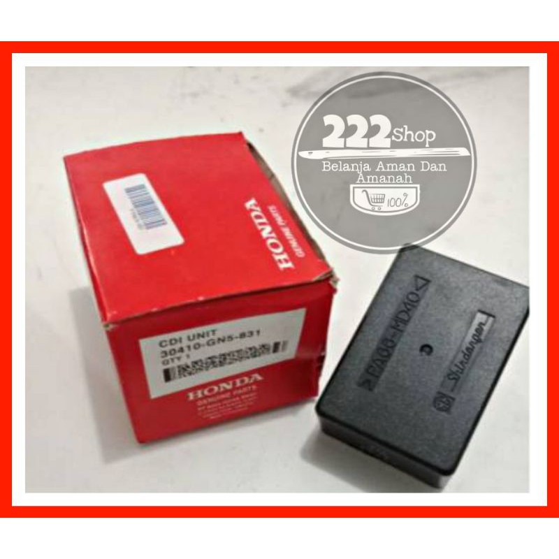 CDI ORIGINAL HONDA GRAND,SUPRA,ASTREA,REVO LAMA DLL AHM
