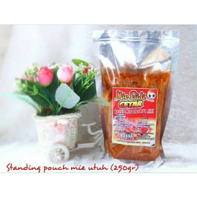 

Mie Lidi Utuh Kemasan Standing Pouch 250 gr