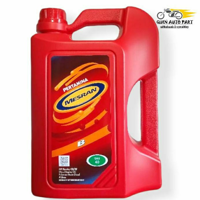 mesran B 40 4.liter oli mobil diesel