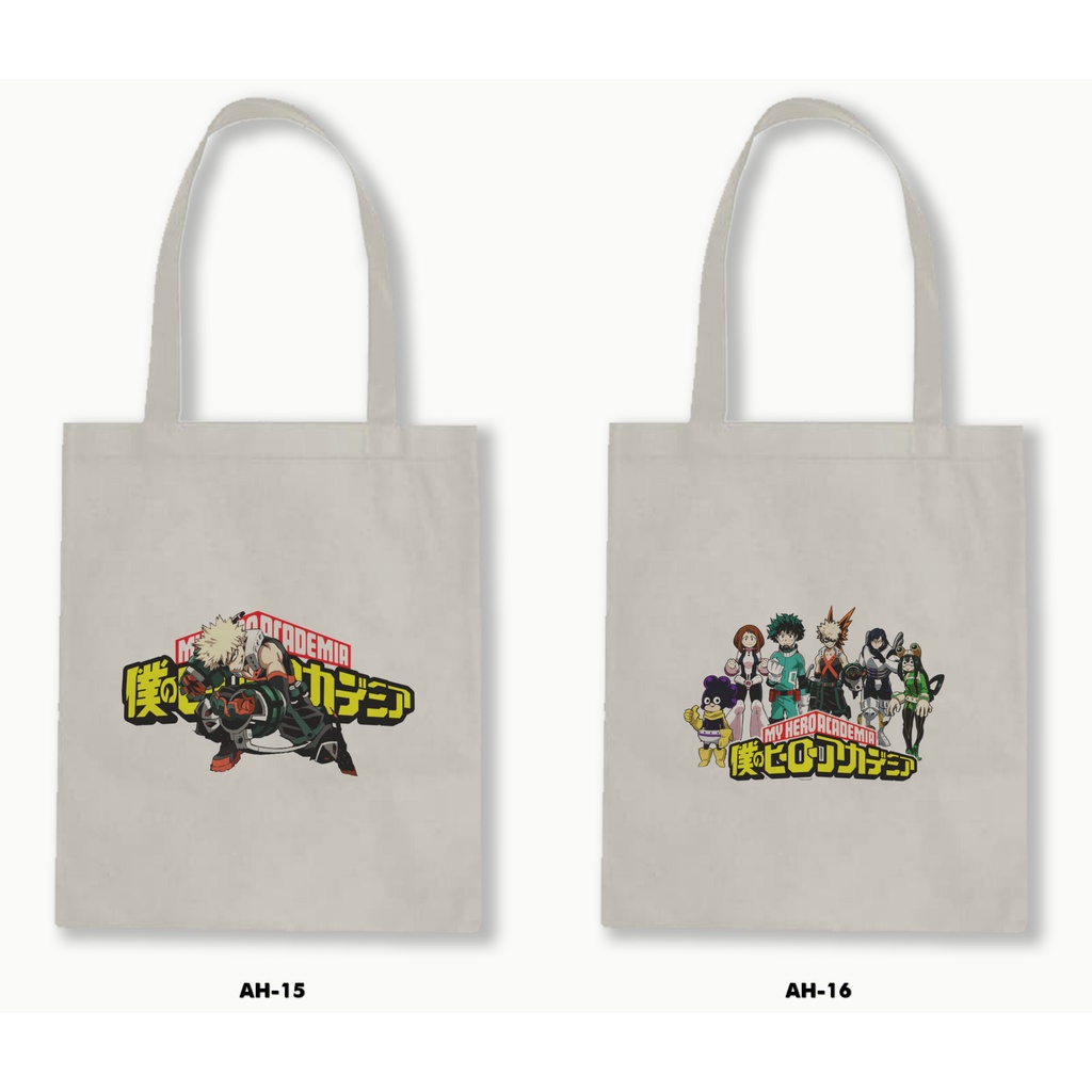 TOTE BAG BLACU - My Hero Academia / Boku no Hero Academia 01