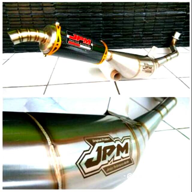 Knalpot JPM standar racing fizr stanlis carbo