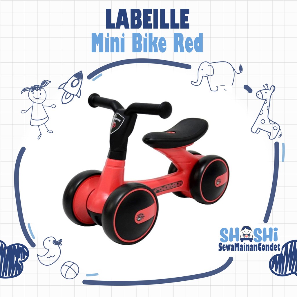 Sewa  Labeille Mini Bike Red