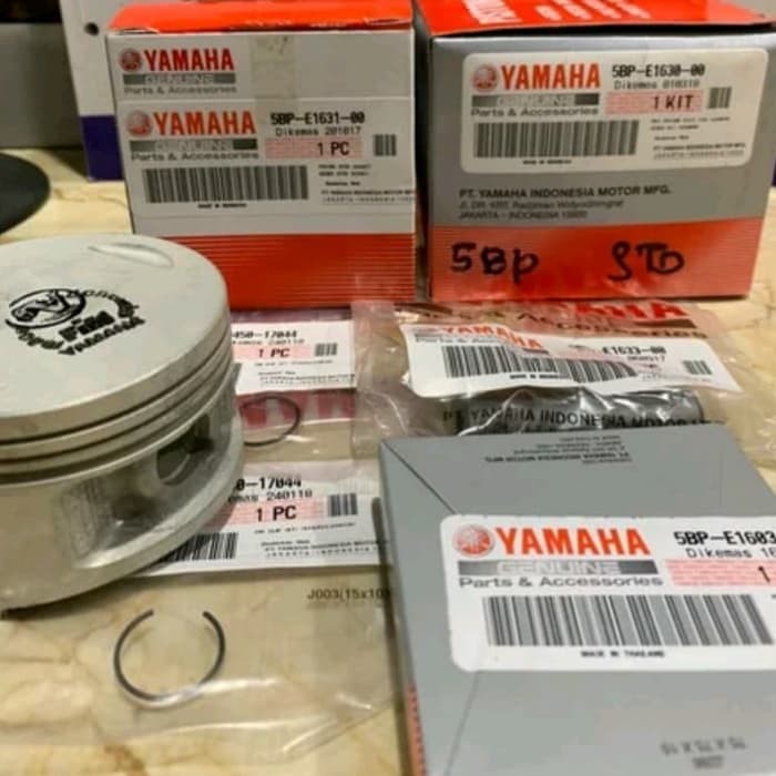Piston scorpio piston kit ring seher scorpio YAMAHA 5BP #Satria750