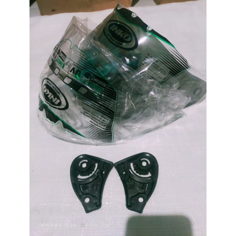 Kaca helm Visor helm KYT Djmaru DJ MARU GALAXY SLIDE INK Centro G2 Centro Pelangi dan iridium silver