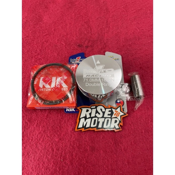 Piston moto 1 71 pen 16 CRF double ring