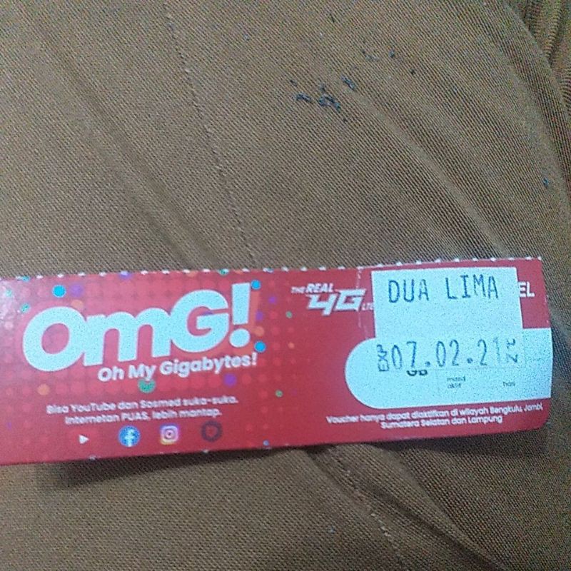 Voucher Telkomsel 2.5 sumbagsel