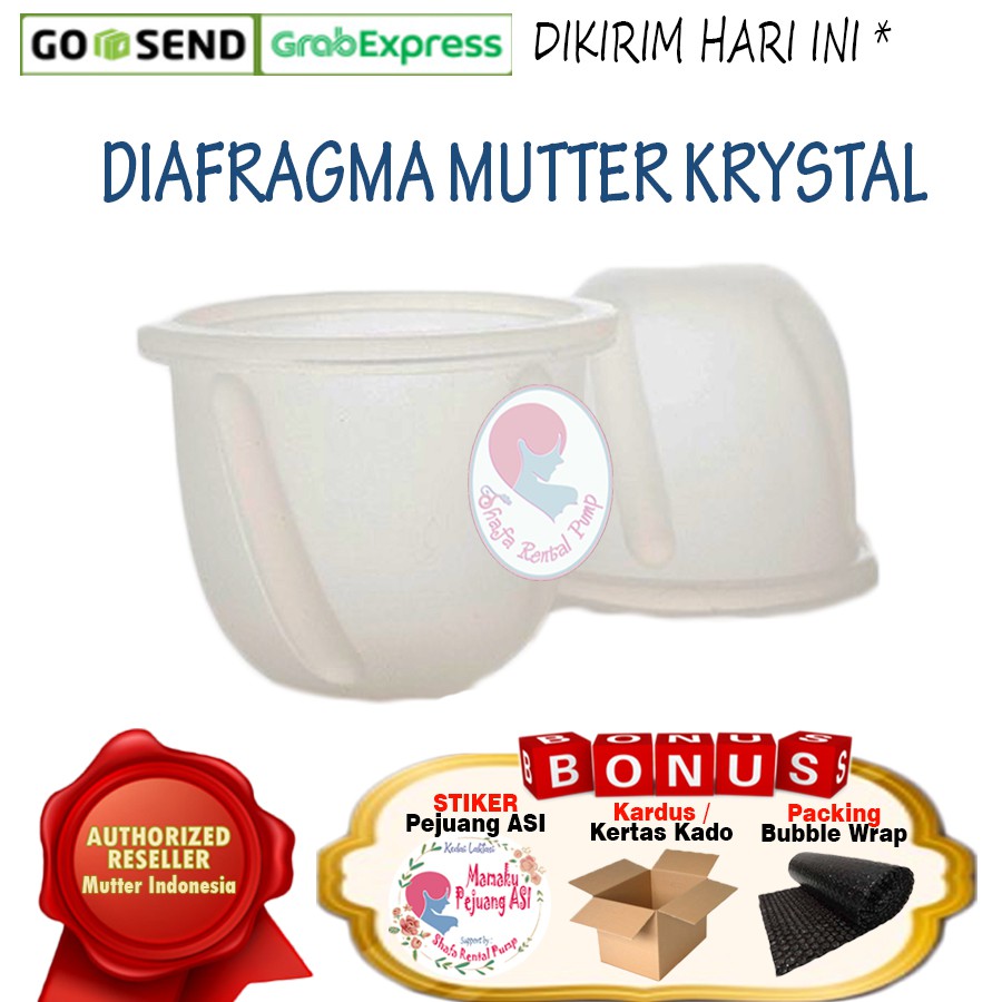 Diafragma Mutter Krystal / Sparepart Mutter Krystal