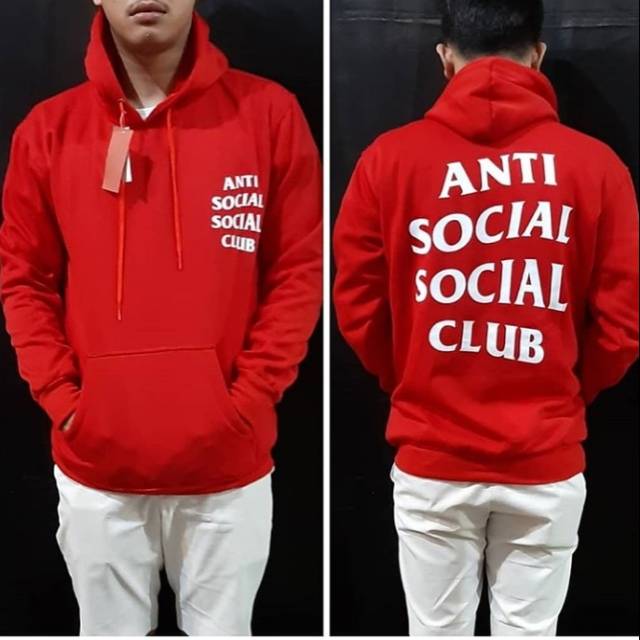 HOODIE ANTI SOSIAL CLUB/HOODIE DISTRO