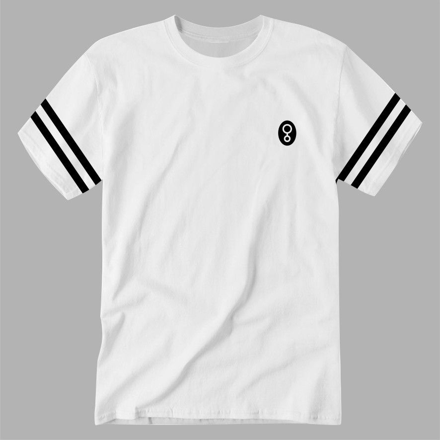 KAOS DISTRO PRIA/WANITA PREMIUM QUALITY WHITE 011