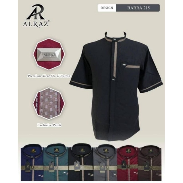 Koko Barra Alraz | lengan pendek | lengan panjang