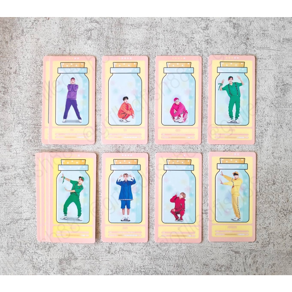 [CEK VARIASI] BTS 4th MUSTER HAPPY EVER AFTER KOREAN Cloud Card Photocard Poca PC | RM JIN SUGA J-HO