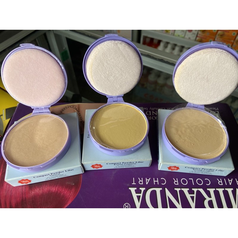 &lt;cu.ex&gt; viva compact powder lilac 19 g ( box biru ) viva bedak padat lilac terbaru