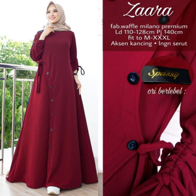Gamis maxi spassy ori