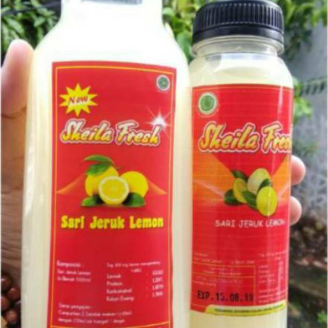 

Paket 500 ml + 250 ml sheila fresh sari lemon