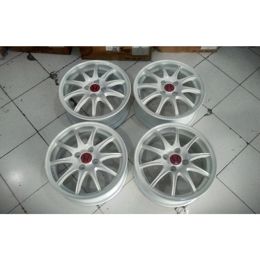 Velg Mobil Bekas Original Honda Jazz Vtec R15x6inch H4x100 ET53