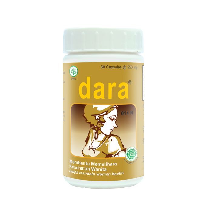 BOROBUDUR HERBAL DARA 60 KAPSUL - Mengencangkan Payudara - ORIGINAL 100%