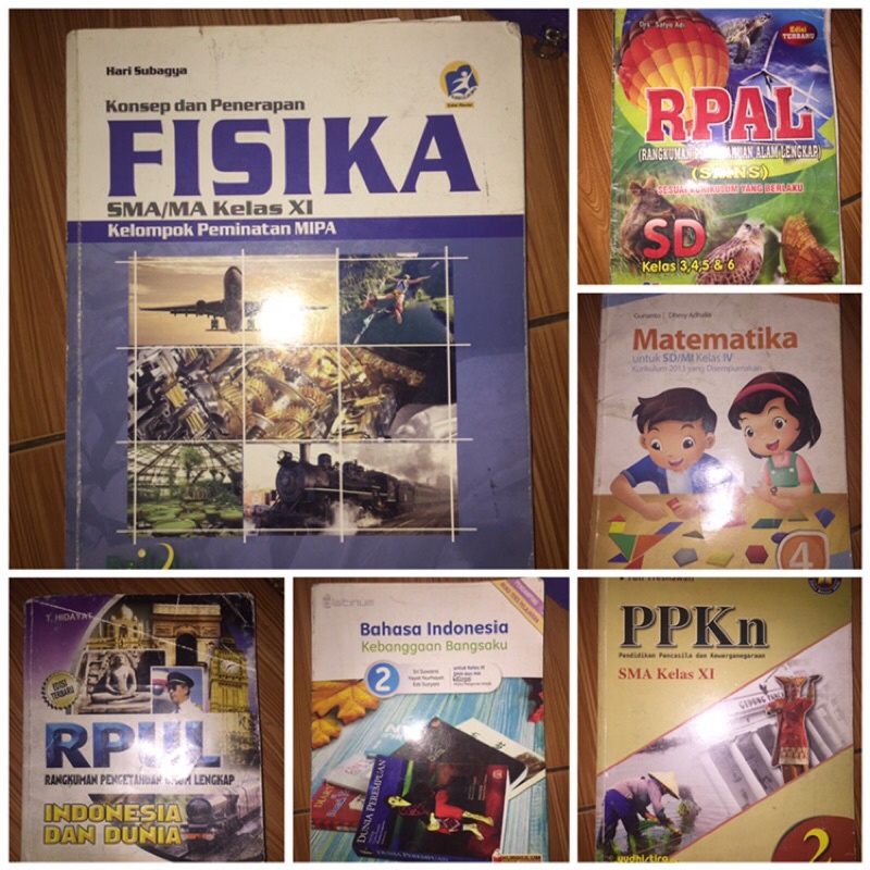 

buku paket bailmu fisika kelas 11, buku paket bahasa indoesia kelas 11, buku paket ppkn yudhistira kelas 11, buku mtk kelas 4 kurtilas gap, buku rpal, buku rpul
