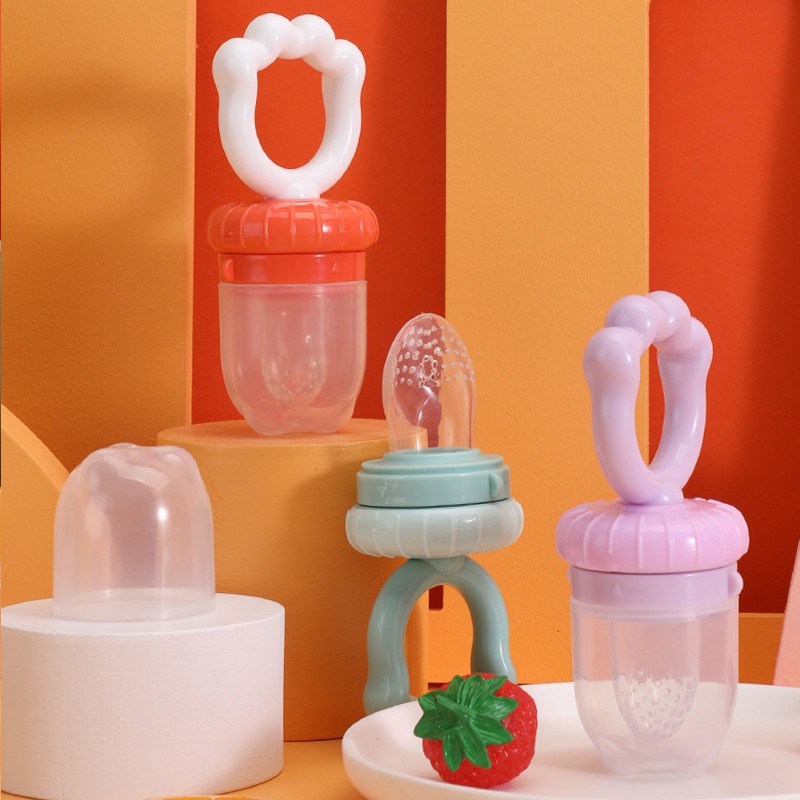 EMPENG BUAH BAYI - DOT FOOD FEEDER / PACIFIER FRUIT / EMPENG SAYUR GIGIT MAKAN TEETHER-1