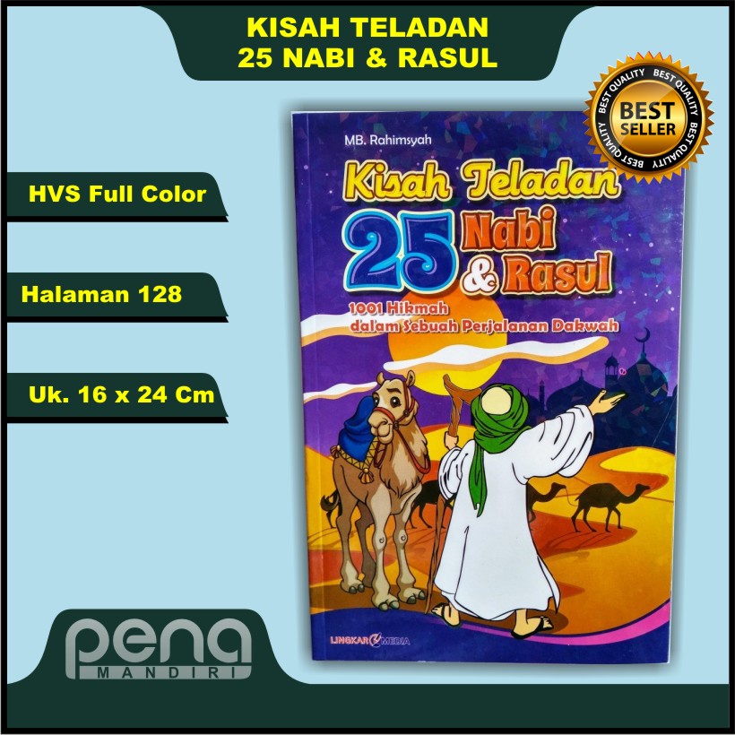 Buku Kisah Teladan 25 Nabi &amp; Rasul / Buku Cerita Nabi