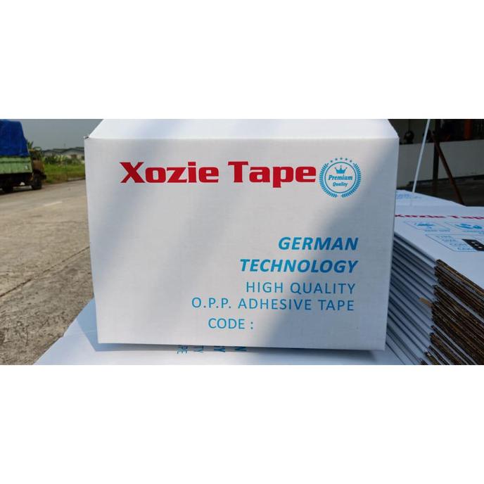 

1 Dus Grosir Lakban Bening Xozie Tape 90 Yard 45 Mm Lakban Xozie Murah - Bening Fauzinarman