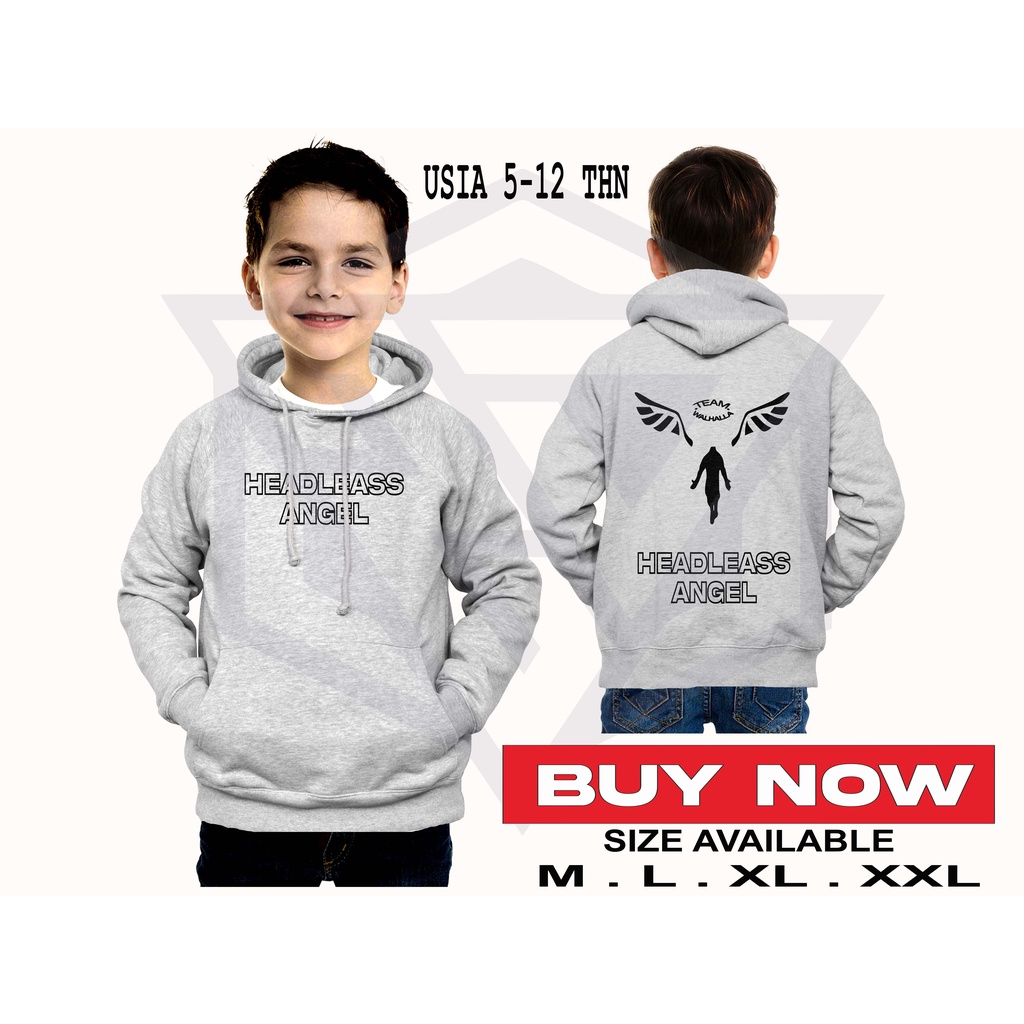 JAKET HODDIE ANAK TEAM WALHALLA | HOODIE ANAK | JAKET ANAK | HOODIE ANIME