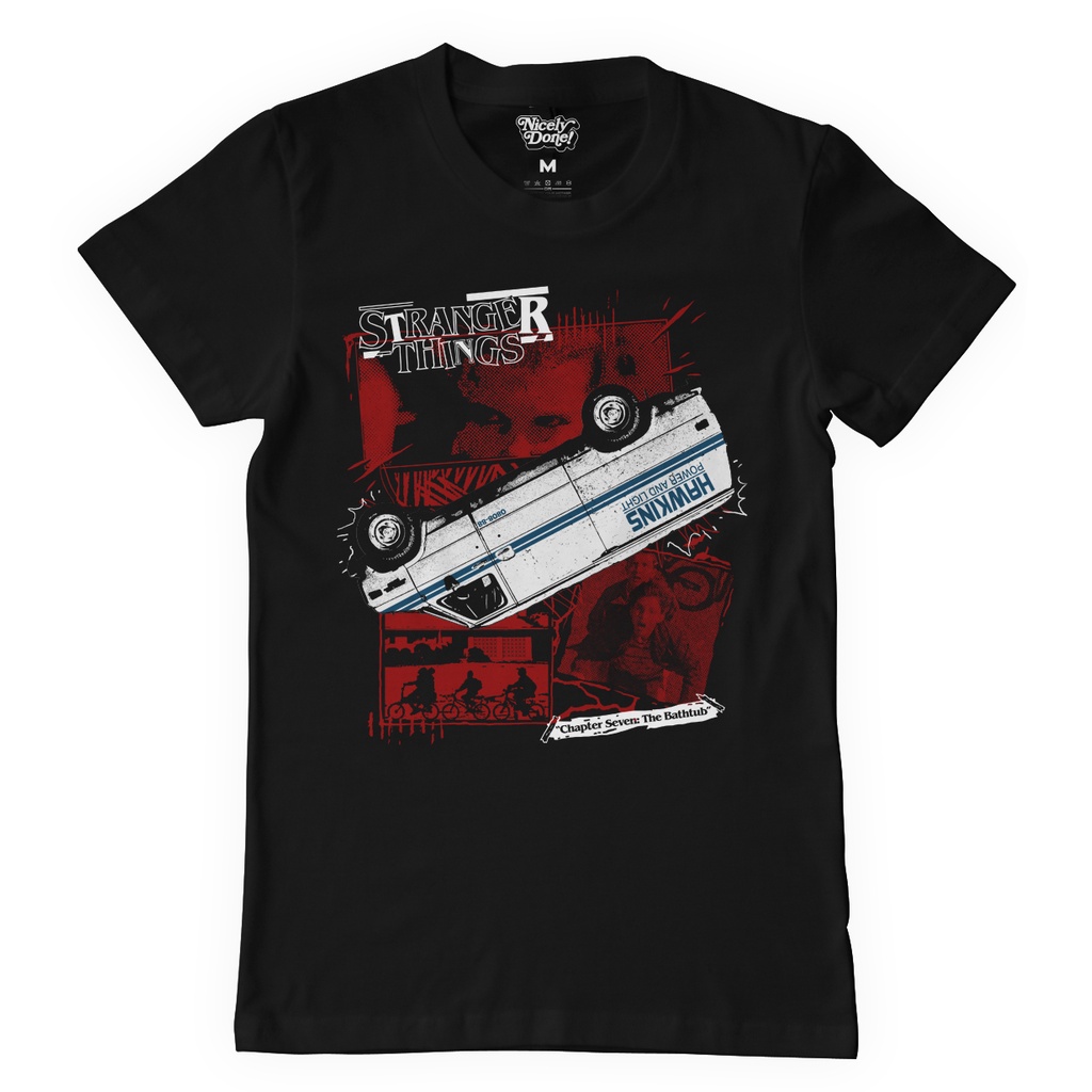 Tshirt | Oversize | UnOfficial | Stranger Things | Black