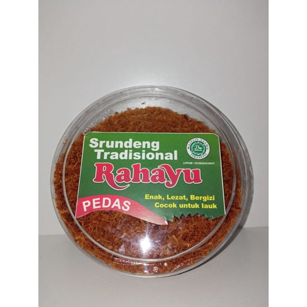 

Srundeng toples pedas & manis