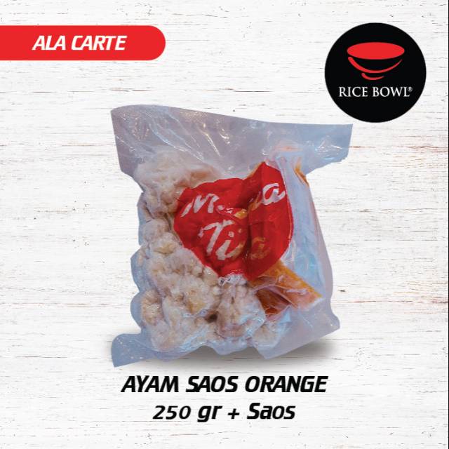 

AYAM SAOS ORANGE 250 GR + SAOS 100 GR
