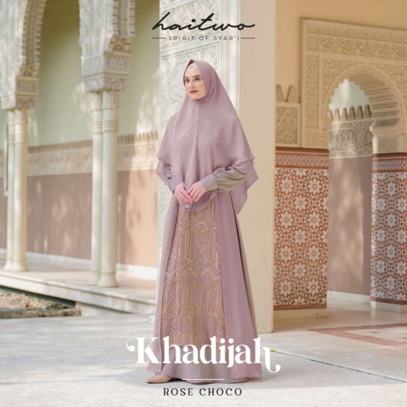 Gamis Wanita Dewasa Khadijah Haitwo Best Seller 2022