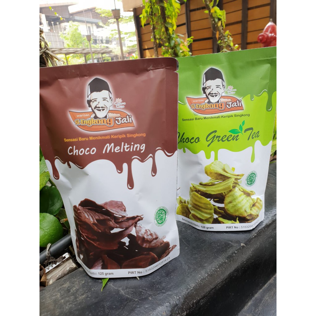 

Siengkong Jali Kripchoo Keripik Singkong Coklat Lumer / Green Tea Manis