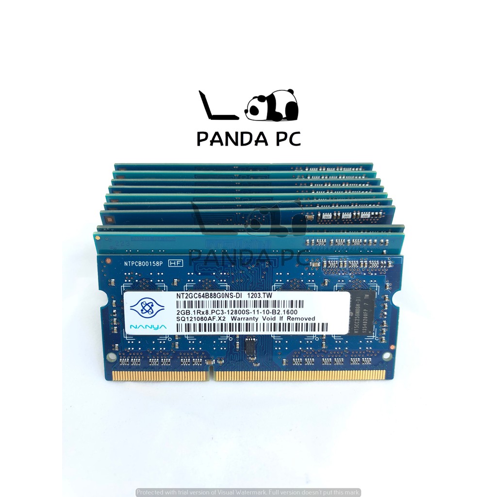 RAM Memory Laptop DDR3 2GB SO-DIMM 12800S