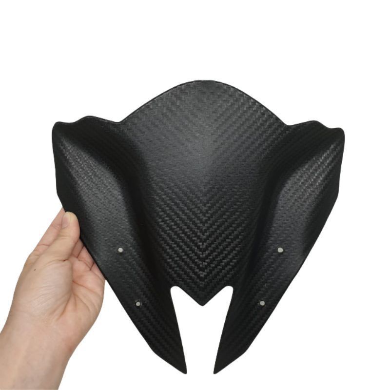 Visor Windshield Yamaha Aerox Connected 155 Winsil Windshield Aerox Carbon Black Model Batman