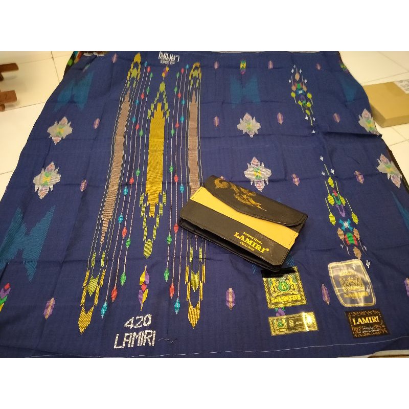 Lamiri SGE Mesres finishing Sutra 50%/Penenun Lengkap/tas dompet