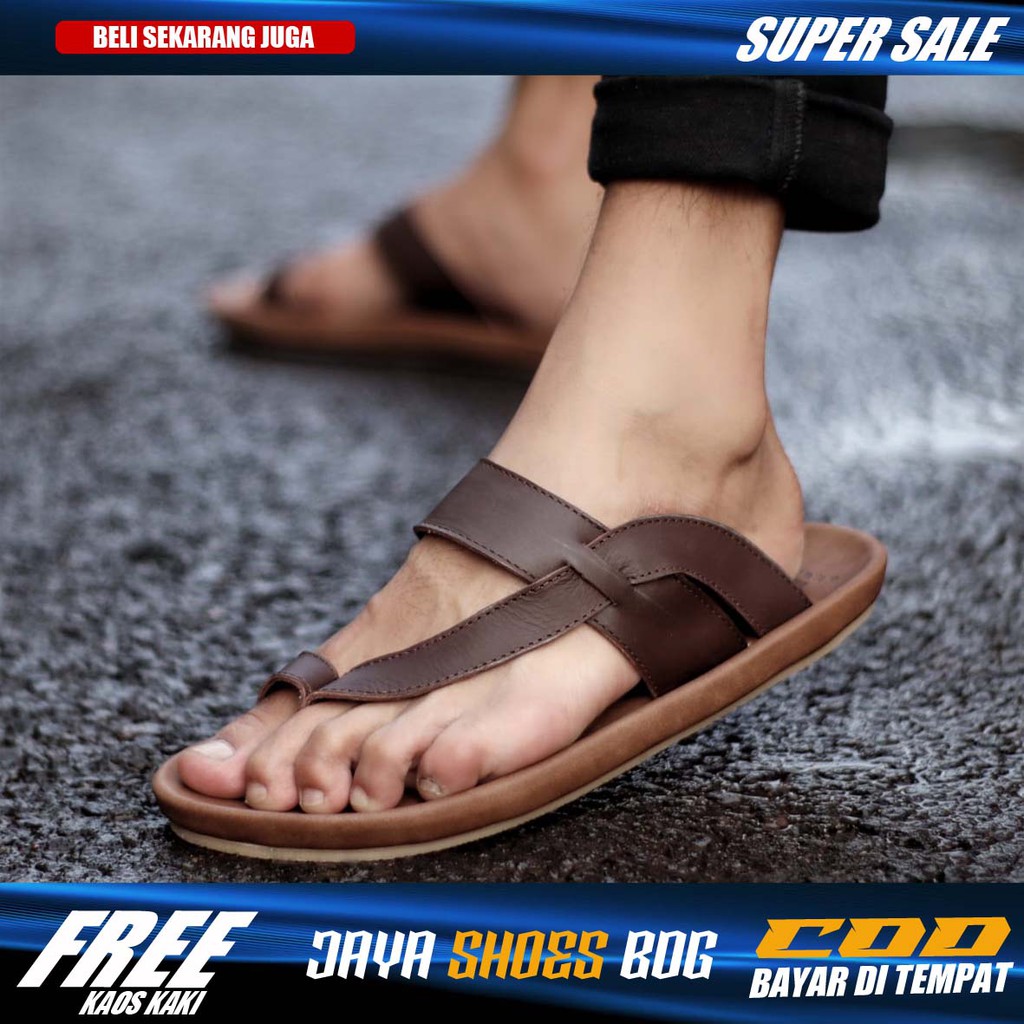 IMPLUSE|SANDAL KULIT PRIA CVNY SANDAL SLIDE SANDALPRIA SANDALKULIT CVNY IMPLUSE SANTAI KASUAL MAIN 3943