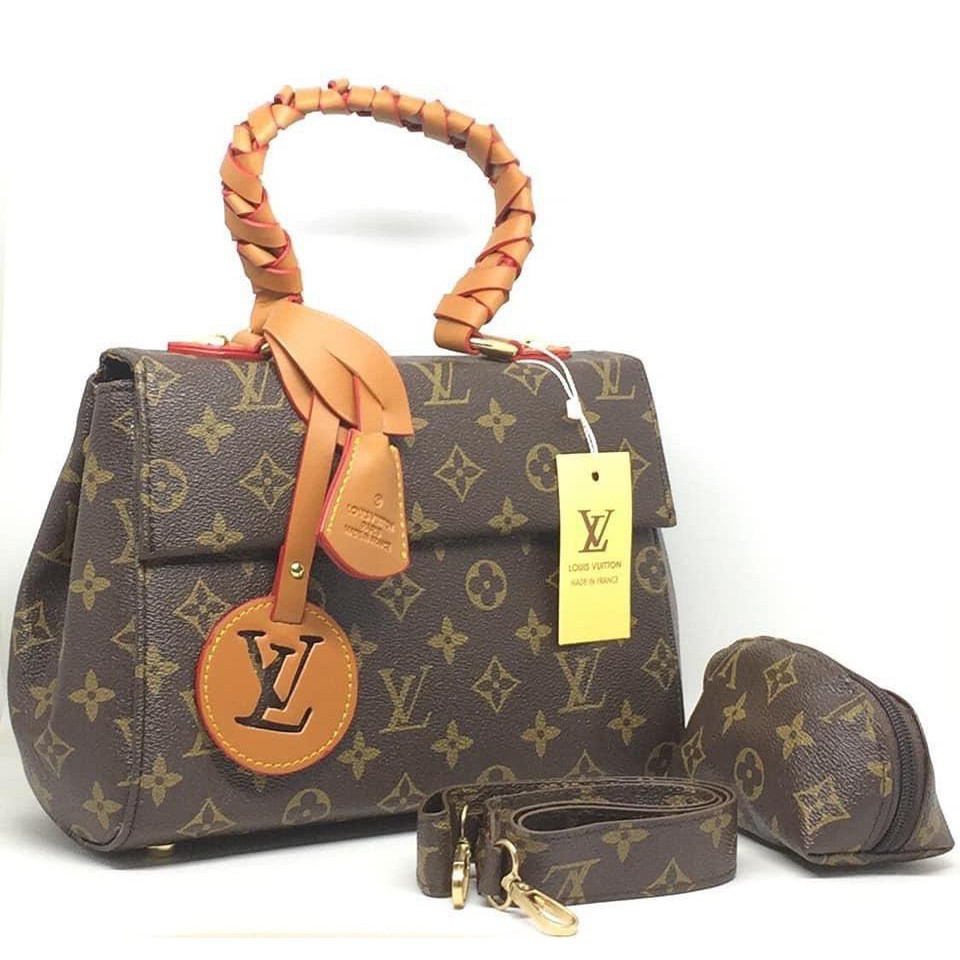 TAS WANITA MURAH BRANDED IMPORT TERBARU | TAS SLEMPANG WANITA TERKEREN MERK LV BAHAN SUPER TEBAL