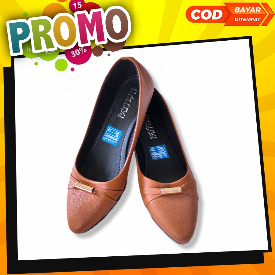 Sepatu Pansus Flatshoes Wanita Flat Shoes Kasual Kerja Kantor Murah Terbaru Trend Cewek Remaja Dewas
