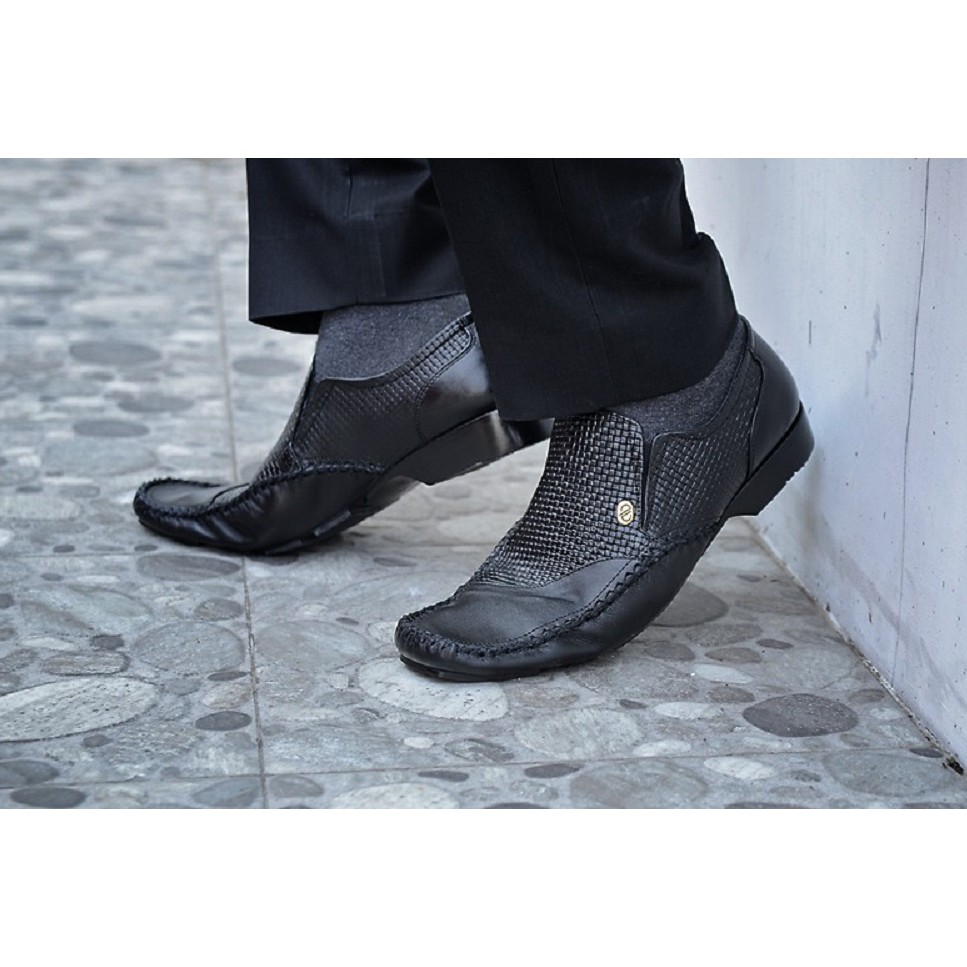 Sepatu Kulit Pria OC9906T Hitam