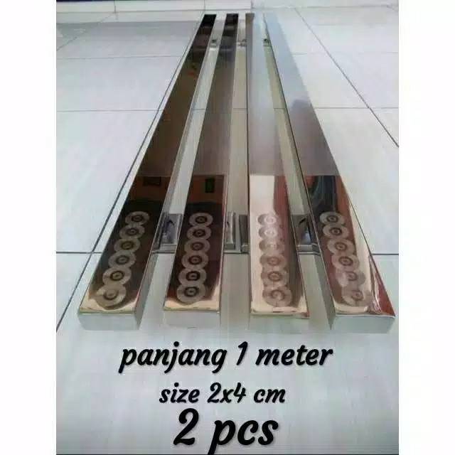 Handle tarikan pintu rumah stainless 1 meter