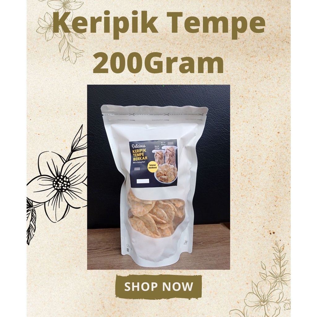 

Keripik Tempe 200Gram