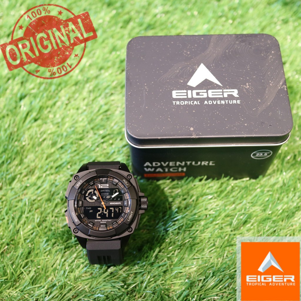 EIGER1989 JAM TANGAN ANALOG DIGITAL ANTERO ORIGINAL 5444