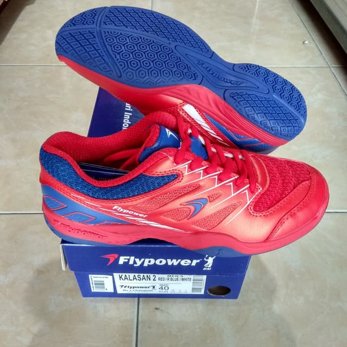 sepatu badminton flypower original