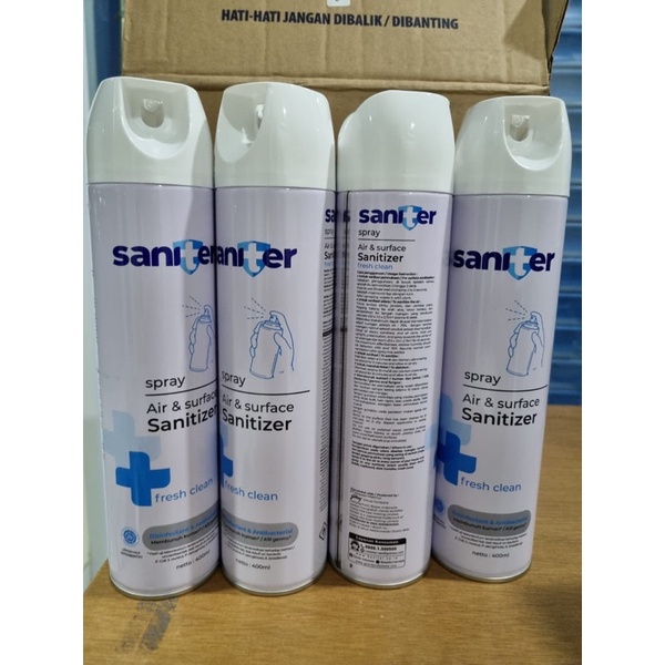 saniter sanitizer spray ruangan 400 ml