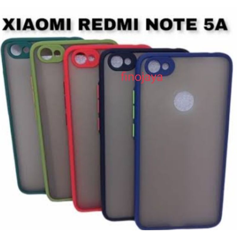 Case Aero My choice Xiaomi Redmi Note 5A Silikon Dove pelindung camira