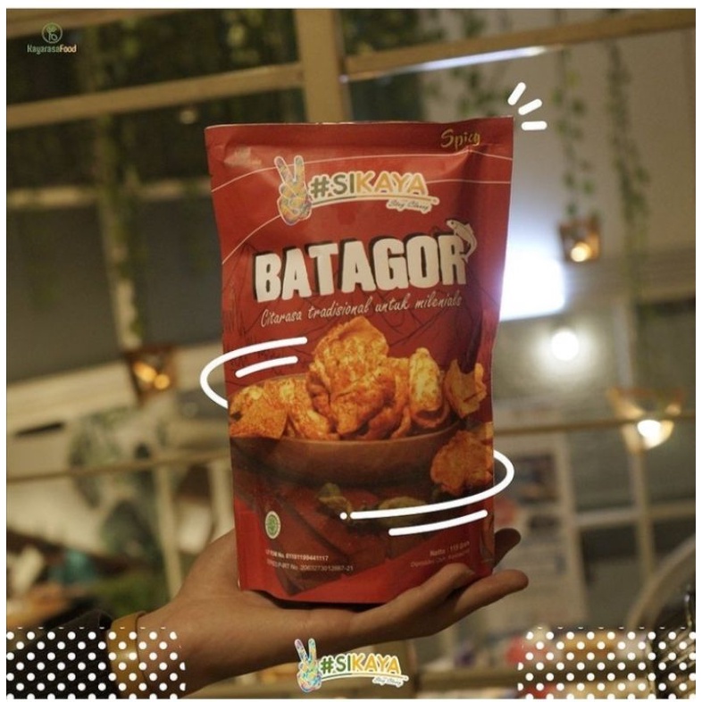 batagor kering pedas siKaya/cemilan