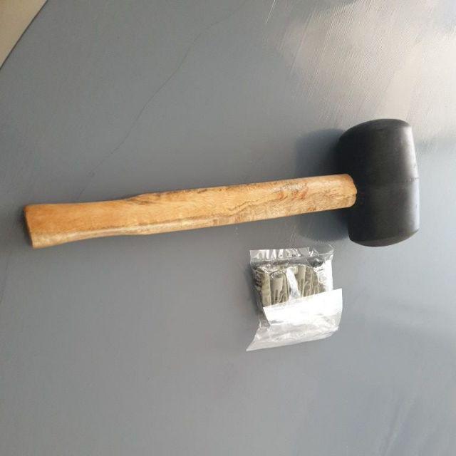 Palu Karet Gagang Kayu 400 Gram