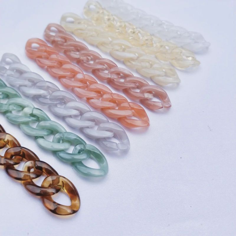 30pcs Manik rantai chain bead