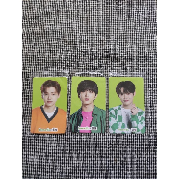 Photo Card NCT DREAM X LEMONILO ( JAEMIN ,CHENLE, JISUNG)