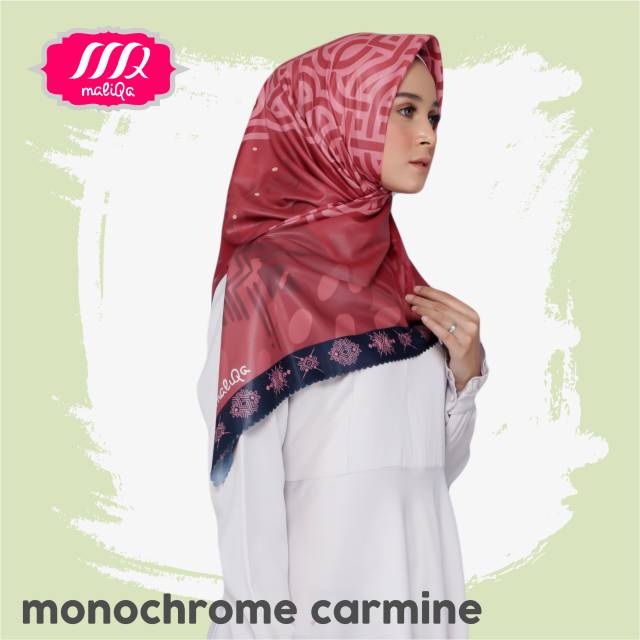 

Monochrome carmine