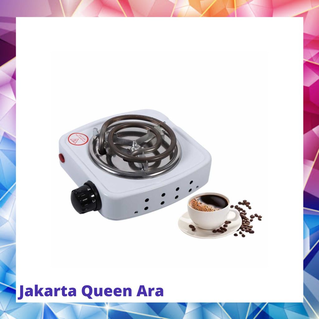 Kompor Pemanas Listrik Mini Kopi Teh 500W EU Plug - WY-03